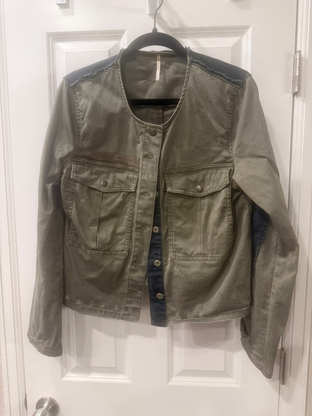 Free People Not Your Brothers Utility Jacket